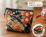 用 金襴布 製作 "和風小袋" 紙樣及 注意事項