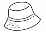 用 牛津布 製作 "小朋友 漁夫帽" 基本做法