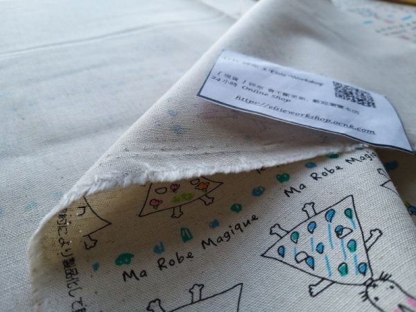 Photo6: ➖ 減價｜‼️不適用於 滿 $350 包郵 及 滿 $600 減 $30｜💢 1m 現貨｜🇯🇵 日本布｜85%棉 15%麻｜わたしのワンピース｜50週年版 (6)