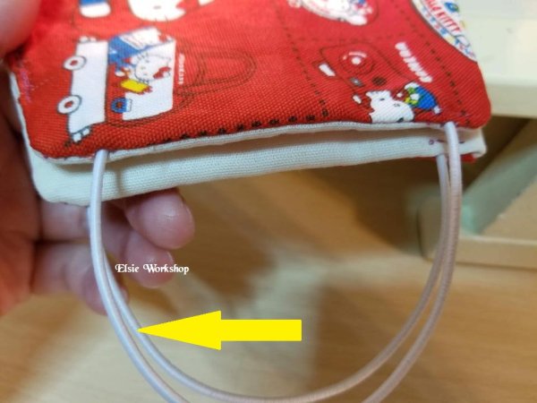 Photo6: [ 🛍 現貨 ] 🇹🇼 台灣進口｜彈性繩｜像筋｜布口罩適｜扎頭髪｜🎀 客人作品分品 🎀 (6)