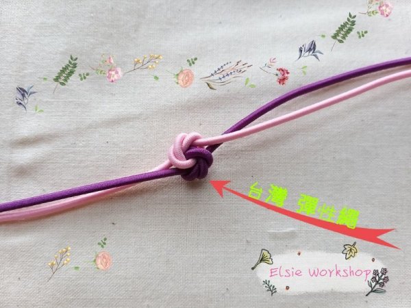 Photo4: [ 🛍 現貨 ] 🇹🇼 台灣進口｜彈性繩｜像筋｜布口罩適｜扎頭髪｜🎀 客人作品分品 🎀 (4)