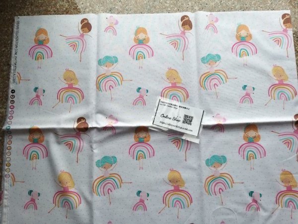 Photo5: ➖ 減價｜‼️不適用於 滿 $350 包郵 及 滿 $600 減 $30｜💢 0.5y 現貨｜🇺🇸 美國布｜薄棉｜Ballerinas (5)