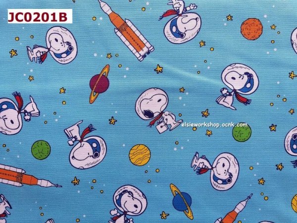 Photo2: ➖ 減價品｜‼️不適用於 滿 $350 包郵 及 滿 $600 減 $30｜💢 接近半米 ~ 48 x 108 cm 現貨｜🇯🇵 日本布｜牛津布｜宇宙遊泳｜Snoopy  (2)