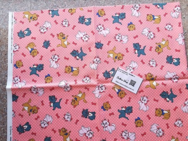 Photo4: 🔥 瘋狂亂減｜‼️不適用於 滿 $350 包郵 及 滿 $600 減 $30｜💢 1m 現貨｜🇯🇵 日本製｜牛津布｜Disney Marie (4)