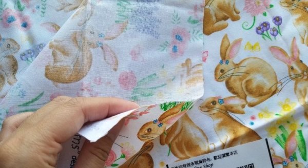 Photo5: ➖ 減價｜‼️不適用於 滿 $350 包郵 及 滿 $600 減 $30｜💢 0.5y 現貨｜🇺🇸 美國布｜Rabbit｜Bunny｜兔仔｜動物｜花｜植物 (5)