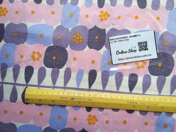 Photo4: ➖ 減價｜‼️ 不享 滿 $250 包郵 ‼️不享 滿 $600 減 $30｜💢 1.5y 現貨｜🇹🇼 台灣布｜薄棉｜北歐風｜花藤  (4)