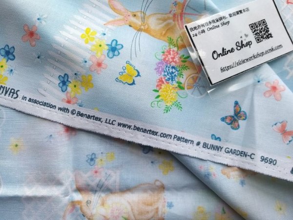 Photo4: ➖ 減價｜‼️不適用於 滿 $350 包郵 及 滿 $600 減 $30｜💢 1y 現貨｜🇺🇸 經美國購買｜Rabbit｜Korea Fabric｜兔仔｜動物｜花園 (4)