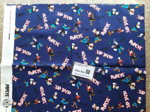 Photo4: 🔥 瘋狂亂減｜‼️不適用於 滿 $350 包郵 及 滿 $600 減 $30｜💢 1m 現貨｜🇯🇵 日本製｜牛津布｜Popeye (4)