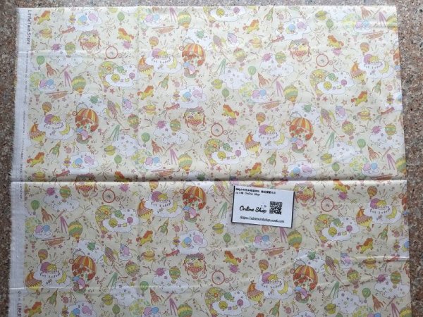 Photo4: ➖ 減價｜‼️不適用於 滿 $350 包郵 及 滿 $600 減 $30｜💢淡黃 有 1m 現貨｜🇯🇵 日本製｜Liberty ~ 柔軟 、輕盈｜45週年版｜Little Twin Stars (4)