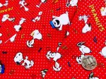 Photo3: 🔥 瘋狂亂減｜‼️不適用於 滿 $350 包郵 及 滿 $600 減 $30｜紅 1m 現貨｜🇯🇵 日本布｜牛津布｜星星底｜Snoppy 💕 客人作品分享系列 💕 (3)