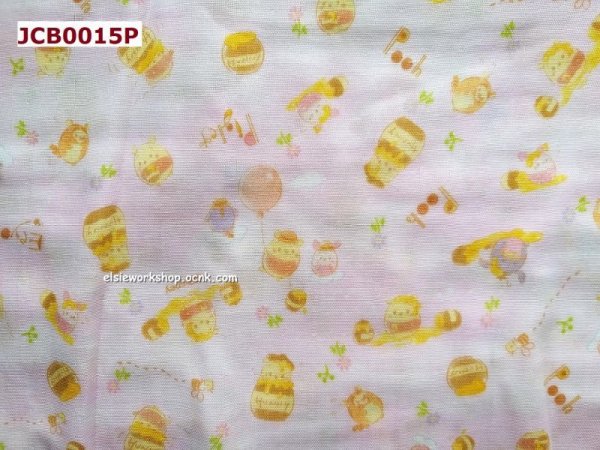 Photo4: ➖ 減價｜‼️不適用於 滿 $350 包郵 及 滿 $600 減 $30｜💢 現貨｜🇯🇵 日本布｜👶 雙層紗布｜Disney Winnie the pooh 💕 客人作品分享系列 💕 (4)