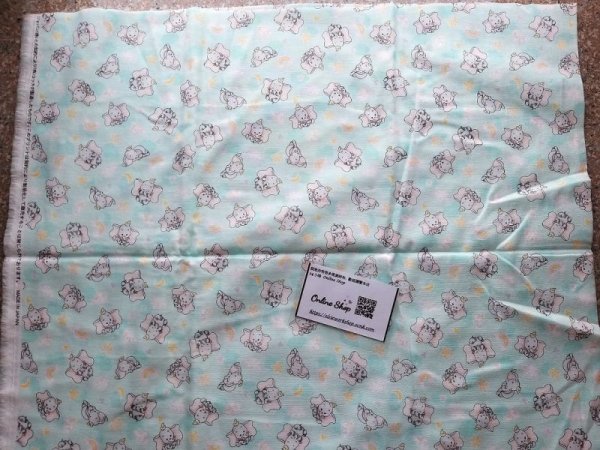 Photo8: 💢 買滿包郵｜💢 現貨｜🇯🇵 日本布｜100% 棉｜👶 雙層紗布｜Dumbo 💕 客人作品分享系列 💕 (8)
