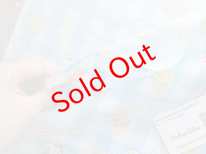 Photo4: 🔥 瘋狂亂減｜‼️不適用於 滿 $350 包郵 及 滿 $600 減 $30｜💢 藍色 1m 現貨｜🇯🇵 日本製｜薄棉｜麵包超人 Anpanman Japan Fabric (4)