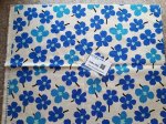 Photo2: ➖ 減價｜‼️ 不享 滿 $250 包郵 ‼️不享 滿 $600 減 $30｜💢 米底藍花 1y 現貨｜🇹🇼 台灣布｜厚棉｜酢漿草｜北歐風花朵 (2)