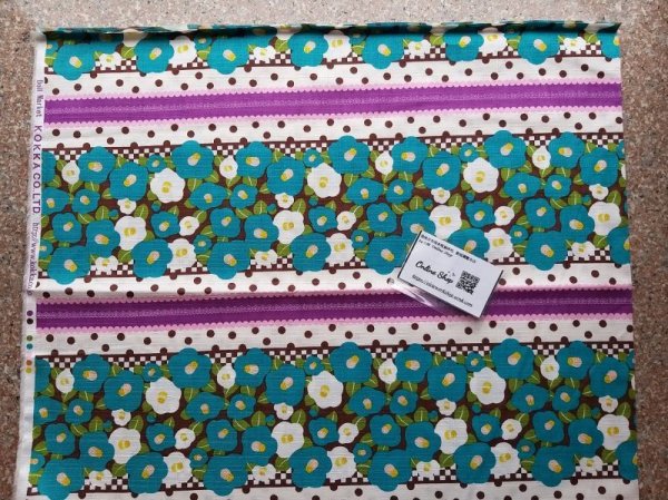 Photo3: ➖ 減價｜‼️不適用於 滿 $350 包郵 及 滿 $600 減 $30｜💢 2m 現貨｜🇯🇵 日本布｜薄棉｜竹節紋｜和風｜和調山茶花 2020 (3)