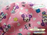 Photo1: 🔥 瘋狂亂減｜‼️不適用於 滿 $350 包郵 及 滿 $600 減 $30｜💢 0.5 m  現貨｜🇯🇵 日本製｜100% 棉 牛津布｜Disney Minnie Japan Fabric (1)