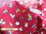 Photo1: ➖ 減價｜‼️不適用於 滿 $350 包郵 及 滿 $600 減 $30｜💢 藍綠、紅 各 0.5m 現貨｜日本製 100% 棉 薄｜十二生肖｜動物布 💕 客人作品分享系列 💕 (1)
