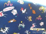 Photo1: ➖ 減價｜‼️不適用於 滿 $350 包郵 及 滿 $600 減 $30｜💢 海軍 1m 現貨｜🇯🇵 日本布｜薄棉｜十二生肖｜動物布 💕 客人作品分享系列 💕 (1)