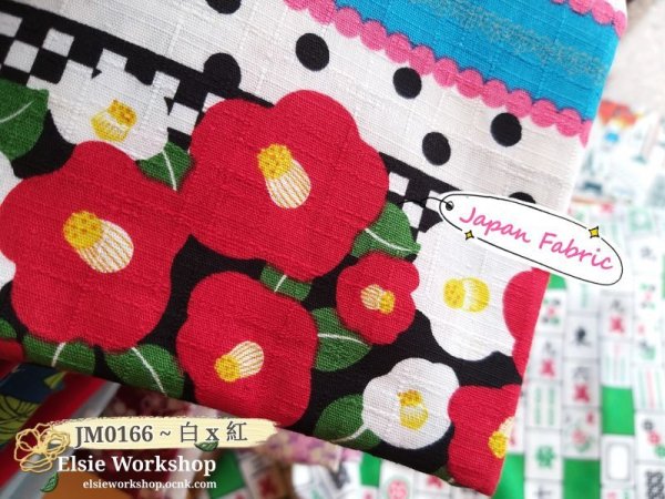 Photo2: ➖ 減價｜‼️不適用於 滿 $350 包郵 及 滿 $600 減 $30｜💢 0.5m 現貨｜🇯🇵 日本布｜薄棉｜竹節紋｜和風｜和調山茶花 2020 (2)