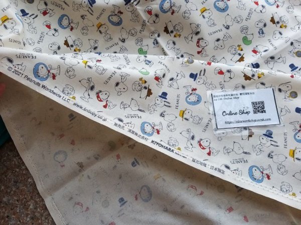Photo7: 🔥 瘋狂亂減｜‼️不適用於 滿 $350 包郵 及 滿 $600 減 $30｜💢1m 現貨｜🇯🇵 日本製｜抗菌除臭 加工｜薄棉｜Snoopy｜2021  (7)