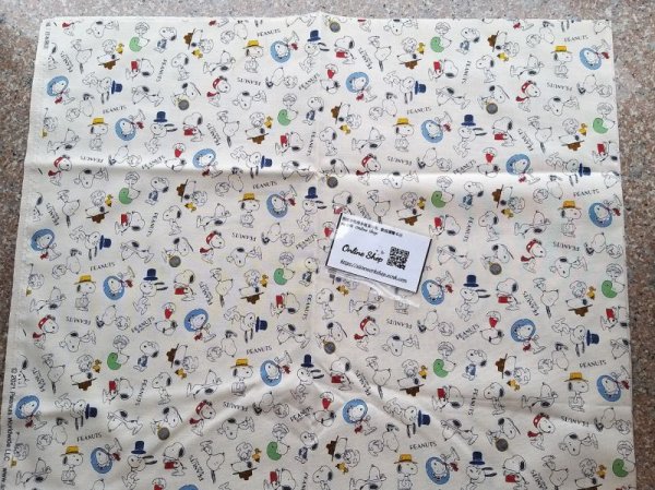 Photo4: 🔥 瘋狂亂減｜‼️不適用於 滿 $350 包郵 及 滿 $600 減 $30｜💢1m 現貨｜🇯🇵 日本製｜抗菌除臭 加工｜薄棉｜Snoopy｜2021  (4)