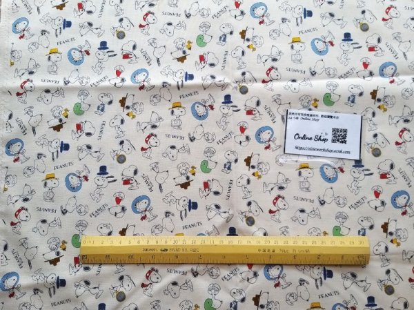 Photo5: 🔥 瘋狂亂減｜‼️不適用於 滿 $350 包郵 及 滿 $600 減 $30｜💢1m 現貨｜🇯🇵 日本製｜抗菌除臭 加工｜薄棉｜Snoopy｜2021  (5)