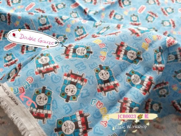 Photo2: ➖ 減價｜‼️不適用於 滿 $350 包郵 及 滿 $600 減 $30｜💢 各 1m 現貨｜🇯🇵 日本布｜👶 雙層紗布 Double Gauze｜Thomas 2021 (2)