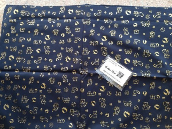 Photo4: ➖ 減價｜‼️ 不享 滿 $250 包郵 ‼️不享 滿 $600 減 $30｜💢 1y 現貨｜🇹🇼 台灣布｜薄棉｜燙金虎年行大運 💕 客人作品分享系列 💕 (4)