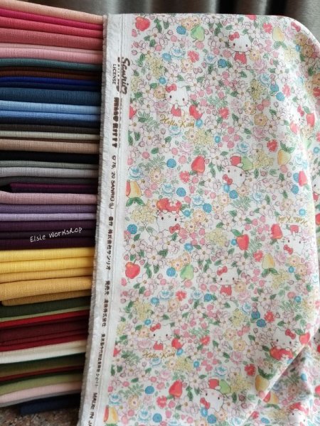 Photo8: ➖ 減價｜‼️不適用於 滿 $350 包郵 及 滿 $600 減 $30｜💢 1.5m 現貨｜🇯🇵 日本布｜👶 雙層紗布｜Hello Kitty  (8)