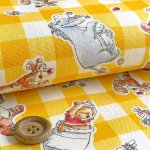 Photo3: 🔥 瘋狂亂減｜‼️不適用於 滿 $350 包郵 及 滿 $600 減 $30｜💢 1m 現貨｜🇯🇵 日本製｜牛津布｜Winnie The Pooh Japan Fabric  (3)