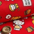 Photo3: ➖ 減價｜💢 買滿包郵｜💢紅 0.5m 現貨｜🇯🇵 日本布｜牛津布｜Hello Kitty Sanrio (3)