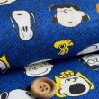 Photo4: 💢 買滿包郵｜💢 藍色 0.5m 現貨｜🇯🇵 日本布｜牛津布｜Snoopy ｜PEANUTS (4)