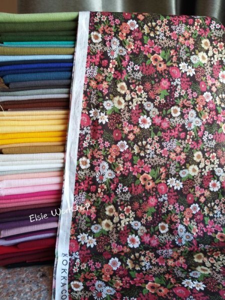 Photo5: ➖ 減價｜‼️ 不享 滿 $250 包郵 ‼️不享 滿 $600 減 $30｜💢 現貨｜🇯🇵 日本布｜薄棉｜偏薄。軟｜碎花 (5)