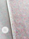 Photo3: ➖ 減價品｜‼️不適用於 滿 $350 包郵 及 滿 $600 減 $30｜💢 象牙色 x 粉紅色、象牙色 x 紫色 有 0.5m 現貨｜🇯🇵 日本布｜表 : 啞光層壓｜底 : 100% 棉｜碎花 (3)