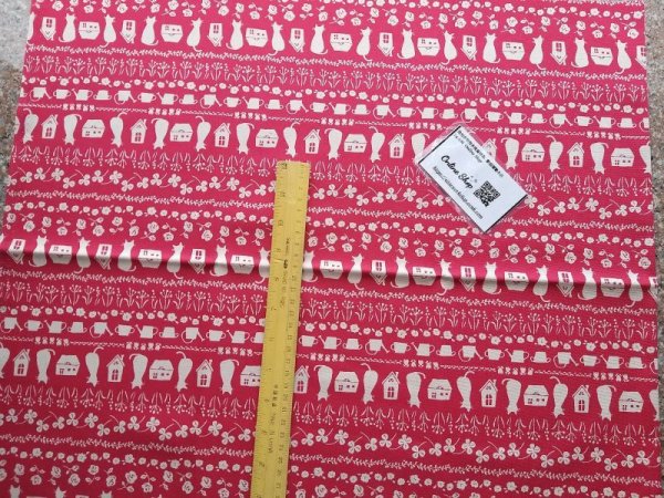 Photo4: 🔥 瘋狂亂減｜‼️不適用於 滿 $350 包郵 及 滿 $600 減 $30｜💢 0.5m 現貨｜🇯🇵 日本布｜牛津布｜貓咪 (4)