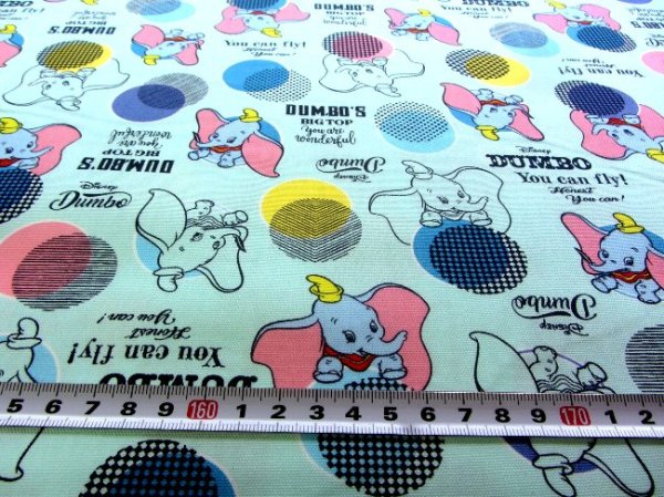 Photo9: 📮 買滿包郵｜💢 非 現貨｜ 🇯🇵 日本布｜牛津布｜Dumbo｜Disney｜小飛象 日本棉布 (9)