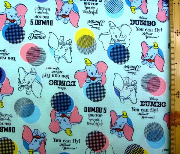 Photo7: 📮 買滿包郵｜💢 非 現貨｜ 🇯🇵 日本布｜牛津布｜Dumbo｜Disney｜小飛象 日本棉布 (7)