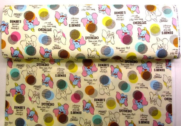 Photo5: 📮 買滿包郵｜💢 非 現貨｜ 🇯🇵 日本布｜牛津布｜Dumbo｜Disney｜小飛象 日本棉布 (5)