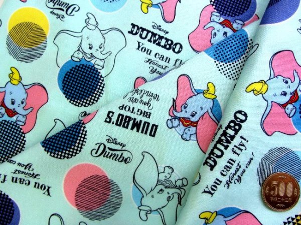 Photo8: 📮 買滿包郵｜💢 非 現貨｜ 🇯🇵 日本布｜牛津布｜Dumbo｜Disney｜小飛象 日本棉布 (8)