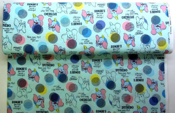 Photo10: 📮 買滿包郵｜💢 非 現貨｜ 🇯🇵 日本布｜牛津布｜Dumbo｜Disney｜小飛象 日本棉布 (10)