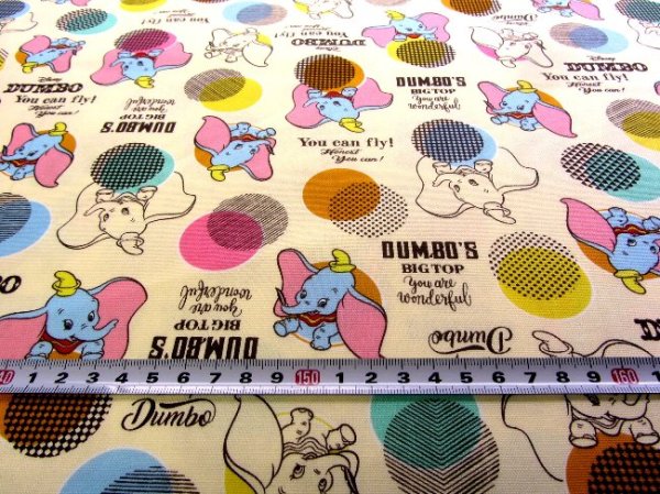 Photo4: 📮 買滿包郵｜💢 非 現貨｜ 🇯🇵 日本布｜牛津布｜Dumbo｜Disney｜小飛象 日本棉布 (4)
