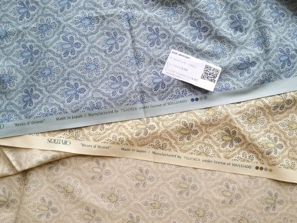 Photo2: ➖ 減價｜‼️不適用於 滿 $350 包郵 及 滿 $600 減 $30｜💢 2色各有 0.5m 現貨｜🇯🇵 日本布｜薄棉｜SOULEIADO (2)