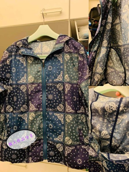 Photo8: ➖ 減價｜‼️不適用於 滿 $350 包郵 及 滿 $600 減 $30｜💢 花磚 粉紅x紅 有 1米 現貨｜🇯🇵 日本布｜棉 100%  薄棉｜花磚 💕 客人作品分享系列 💕 (8)