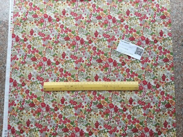 Photo10: ➖ 減價｜‼️ 不享 滿 $250 包郵 ‼️不享 滿 $600 減 $30｜💢 現貨｜🇯🇵 日本布｜薄棉｜偏薄。軟｜碎花 (10)