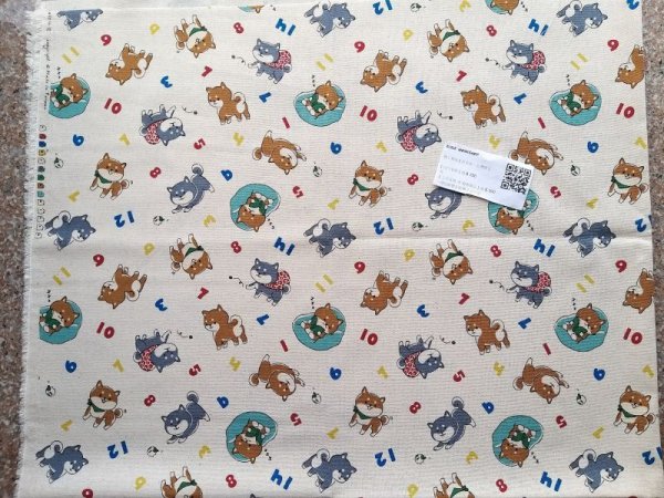 Photo2: ➖ 減價｜‼️不適用於 滿 $350 包郵 及 滿 $600 減 $30｜💢 米 有 0.5y 現貨｜🇹🇼 台灣布｜厚棉｜數字柴柴 (2)