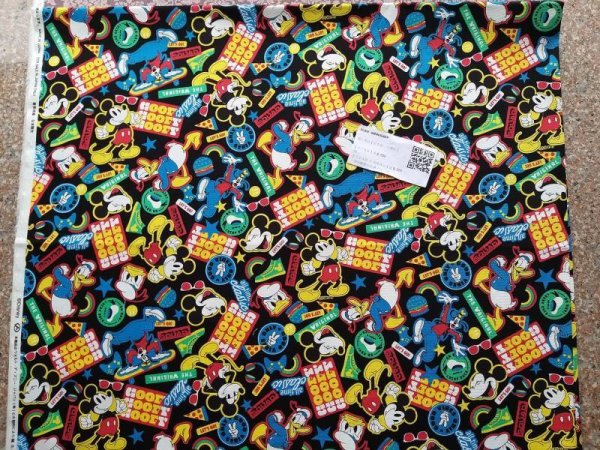 Photo2: 🔥 瘋狂亂減｜‼️不適用於 滿 $350 包郵 及 滿 $600 減 $30｜💢 0.5m 現貨｜🇯🇵 日本製｜100% 棉 牛津布｜Disney｜Mickey Mouse｜Donald Duck｜Goofy (2)