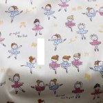 Photo5: ➖ 減價｜‼️不適用於 滿 $350 包郵 及 滿 $600 減 $30｜💢 米黃、粉、黑 各有 1y 現貨｜🇹🇼 台灣布｜薄棉｜芭蕾舞少女 (5)