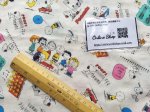 Photo4: 💢 買滿包郵｜💢 1m 現貨｜🇯🇵 日本布｜👶 雙層紗布｜Snoopy｜Peanuts (4)