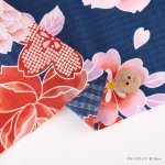 Photo4: ➖ 減價｜日本製｜💢 2色各 0.5m 現貨｜🇯🇵 日本布｜薄棉｜多臂｜和風｜櫻花 (4)