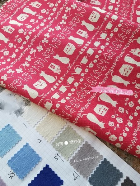 Photo5: 🔥 瘋狂亂減｜‼️不適用於 滿 $350 包郵 及 滿 $600 減 $30｜💢 0.5m 現貨｜🇯🇵 日本布｜牛津布｜貓咪 (5)